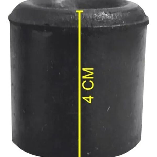 Batente De Borracha Para Portão Basculante Grande - Com 10