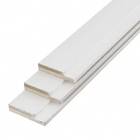 Batente de Madeira MDF Naval Branco 215x14x2,7cm Artens