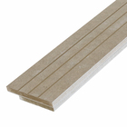 Batente de Madeira MDF Naval Branco 215x14x2,7cm Artens