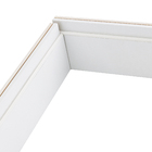 Batente para guarnição regulável de Madeira Pinus Lacca Branco 211x17x3,5cm Ipumirim