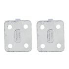 Batente para Janelas Zamac Cromado Prata 30x20mm