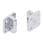 Batente para Janelas Zamac Cromado Prata 30x20mm