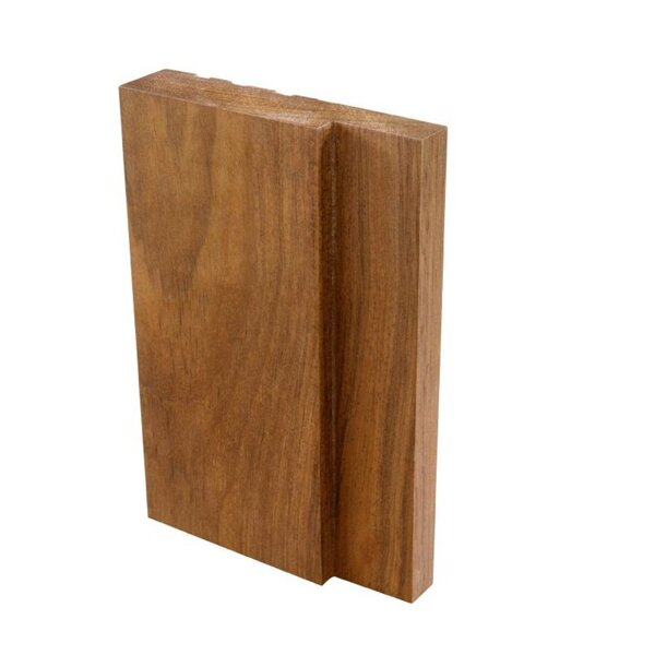 Batente Tauari Com Rebaixo 215x25x3,5cm Mapaf Marrom Claro