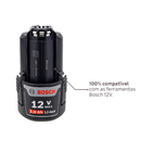 Bateria Bosch GBA 12V 2Ah LI-ION