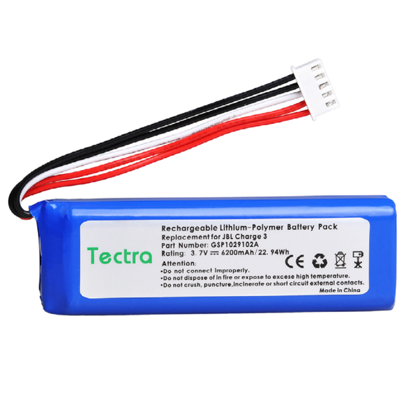 Bateria Compatível Para Caixa De Som Portatil Charge 3