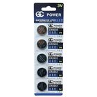 Bateria Cr 2032 3v Cartela C/ 5 Un Pilha Moeda Lithium - Gc