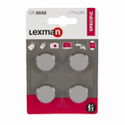 Bateria de Lithium CR2032 4pcs Lexman