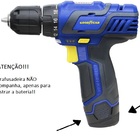 Bateria De Lítio 12v Goodyear P/parafusadeira