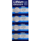 Bateria De Lítio 3v Cartela Com 5 Peças Cr2025