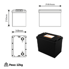 Bateria De Lítio Ztroon 12.8v 105ah 1,34kwh Zts12.8-105p