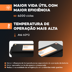 Bateria De Lítio Ztroon 25.6v 105ah 2,68kwh Zts25.6-105p