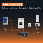 Bateria De Lítio Ztroon - 48v 100ah 4,8kwh (zts48100s)