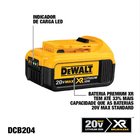 Bateria Dewalt DCB204-B3 20V 4Ah LI-ION