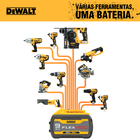 Bateria Dewalt DCB609-B3 60V 9Ah Íon Lítio