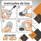 Bateria Gp Lithium Cr2016 Coin Cell 3v 90mah Blister Com 5