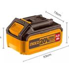 Bateria Ingco 4,0 Amper Industrial Fbli2002 Cosli240312 Bivol