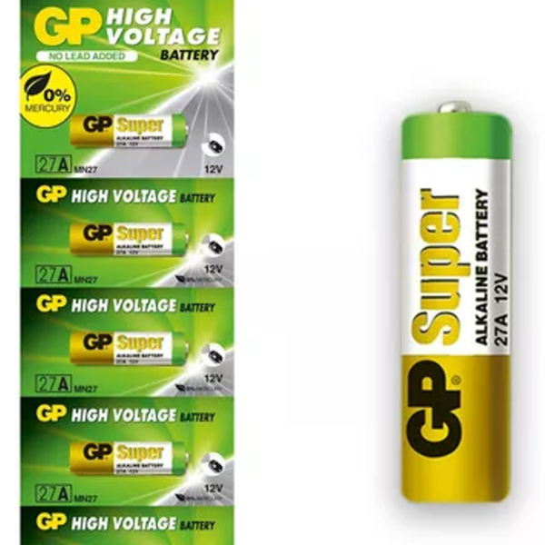 Bateria Pilha 12v Alcalina 27a Cartela Com 5 Unidades