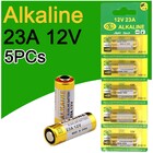 Bateria Pilha 23a 12v Cartela 5 Peças Alcalina Alarme Portão