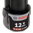 Bateria Recarregável De Lítio 12v 2ah - Gba 12v - Bosch