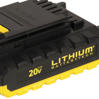 Bateria Recarregável De Lítio 20v 2 Ah - Sb20d-br - Stanley