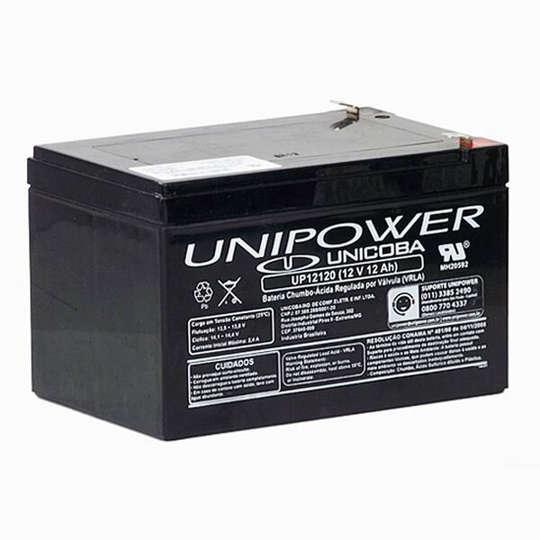 Bateria Selada Unipower 12v 12 Ah Up12120