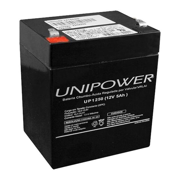 Bateria Selada Unipower 12v 5,0ah  Up1250