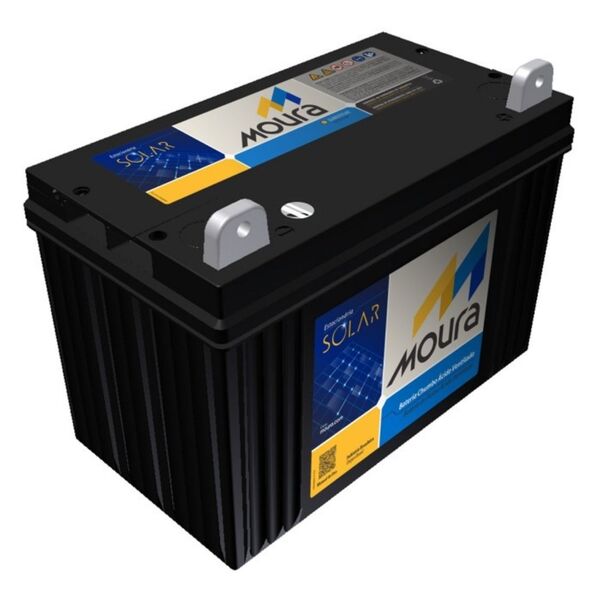 Bateria Solar Moura 111ah 12ms111ah (antiga 105ah)