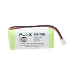 Bateria Telefone S/ Fio 2.4v 600mah Plug Univer Tipo 69