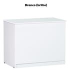 Baú Amanda Branco 195 Ajl Móveis