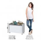 Baú Aquarela Branco Henn