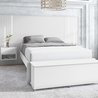 Baú Banco Luca Branco - Casa D Móveis