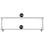 Bau Banco Organizador 02302 1 Porta 135cm Dcasa