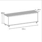 Bau Banco Organizador 02302 1 Porta 135cm Dcasa