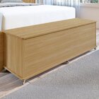 Baú Banco Para Quarto 44,5cm X 135cm Luca Hannover
