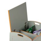 Baú Bartô Para Quarto Em Mdf - Móveis Para Casa Verde