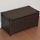 Baú Brinquedo Cesto Roupa Fibra Sintética 60x30x30 Argila - M