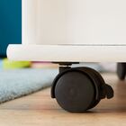 Baú Brinquedos Organizador Madeira Maciça Elisa - Branco