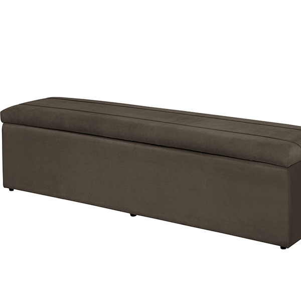 Baú Calçadeira Recamier Helena Casal 138cm B3 Moveis Cappucci