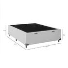 Baú Casal Cor:couro Branco