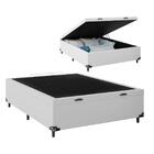 Baú Casal Cor:couro Branco