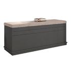Baú Com Capitone Palermo Grafite