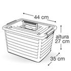 Bau Container Caixa Organizador Infantil De Brinquedos, Roupa