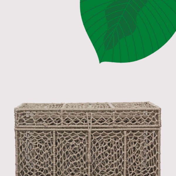 Baú Corda E Ferro Kerala C/2