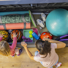 Baú De Armazenamento Signature - Textura Madeira - 380l Keter