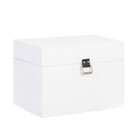 Baú Fera Médio 40x30cm - Branco