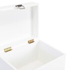 Baú Fera Médio 40x30cm - Branco