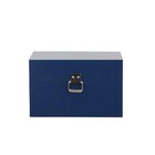 Baú Fera Pequeno 33x21cm - Azul