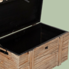 Baú Ferro E Madeira Norway - Natural