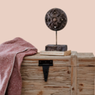 Baú Ferro E Madeira Norway - Natural