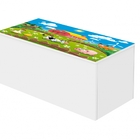 Baú Infantil Fazendinha Para Guardar Brinquedos